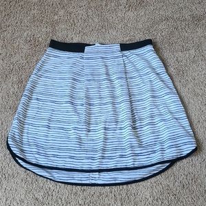 A/X Armani Exchange Striped Skirt Black /White 4